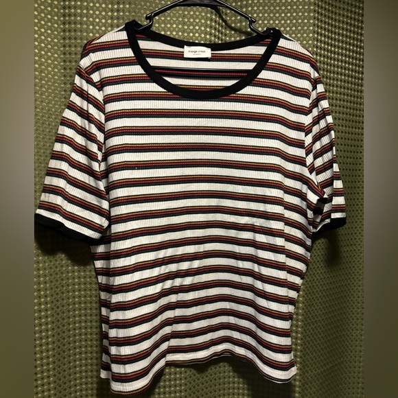 Orange Creek Striped T-Shirt - Picture 1 of 3